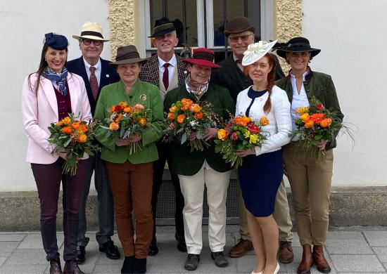 Der neue Vorstand. Details zu den neuen Vorstandsmitgliedern finden Sie auf der Seite 